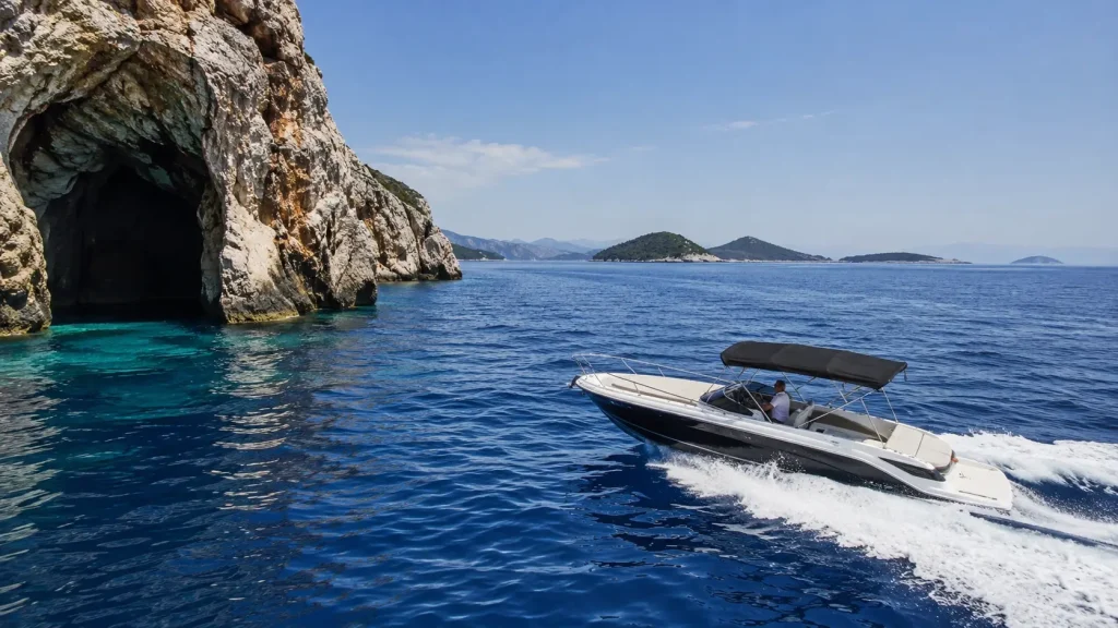 Blue Cave and Elaphiti Islands private boat tour